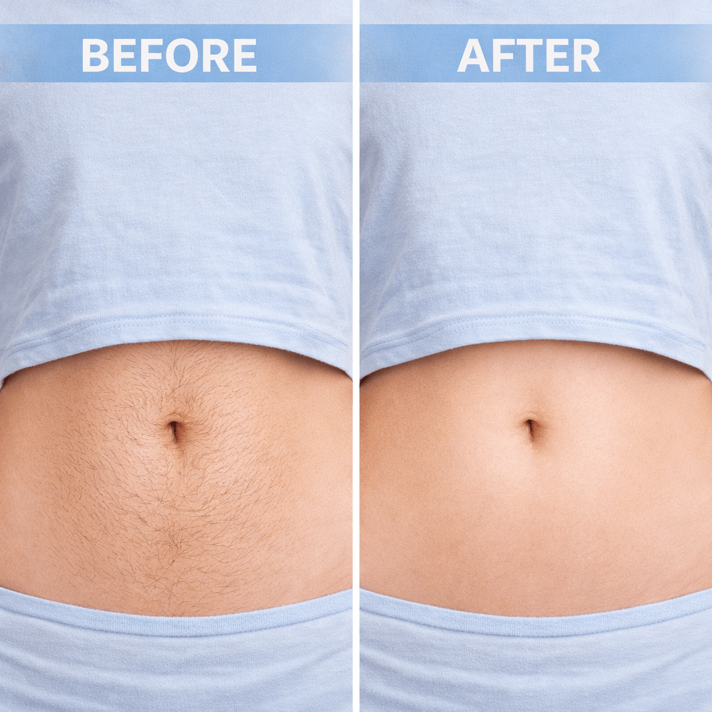 Stomach LHR before after